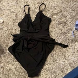 Aerie Wrap One Piece Swimsuit